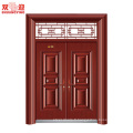 Chine fournisseurs d&#39;appartements de construction résidentiel double luxe portes d&#39;entrée en acier inoxydable